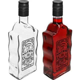 Butelka Klasztorna 500 ml z zakrętką, nadruk „Nalewka", 1 szt. – zdjęcie 3