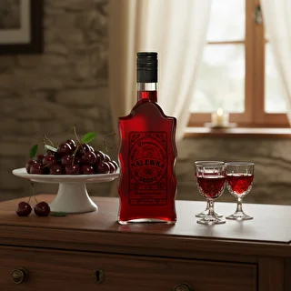 Butelka Klasztorna 500 ml z zakrętką, nadruk „Nalewka", 1 szt. – zdjęcie 6