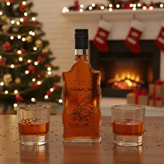 Butelka Klasztorna 500 ml z zakrętką, nadruk „Mikołaj", 1 szt. – zdjęcie 6