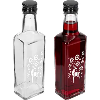 Butelka Receptura, 250ml z zak. - Świąteczny Renifer – zdjęcie 3