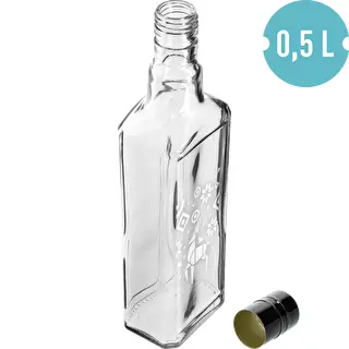 Butelka Tynktura, 500 ml z zak. - Świąteczny Renifer – zdjęcie 4
