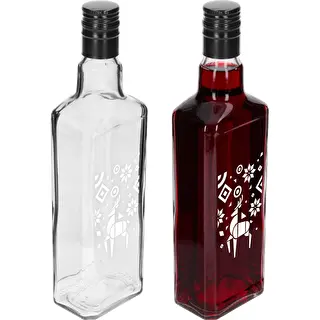 Butelka Tynktura, 500 ml z zak. - Świąteczny Renifer – zdjęcie 3
