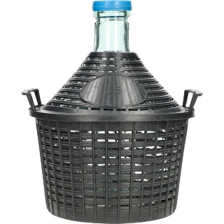 Balon do wina 5 L w koszu plastikowym