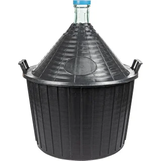 Balon do wina 54L w koszu plastikowym