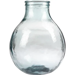 Balon do wina 15 L z szeroką szyjką w koszu plast. – zdjęcie 2