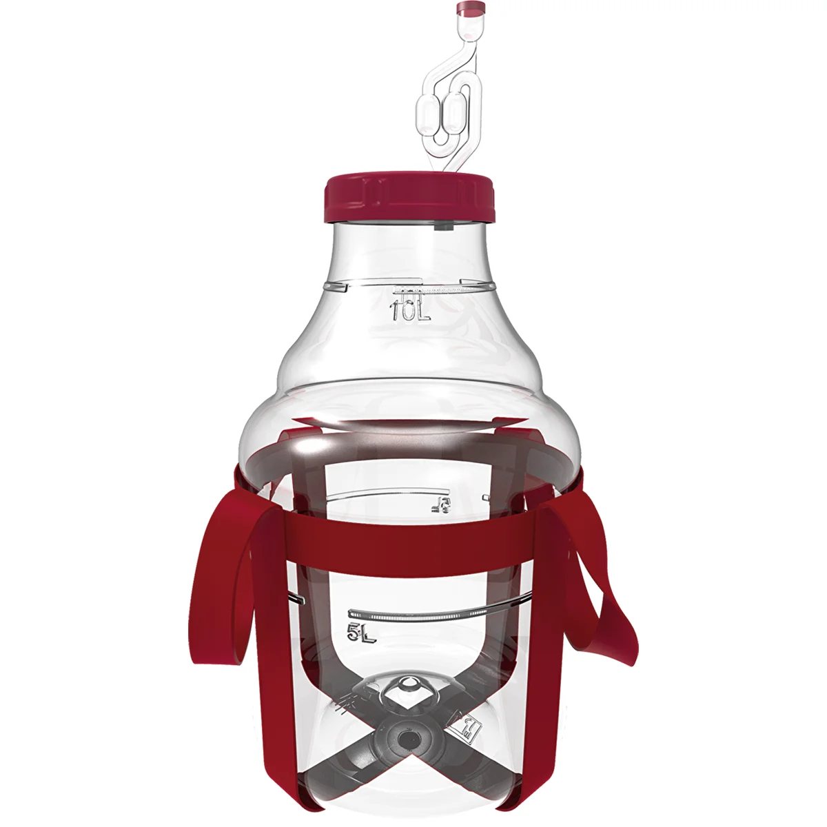 Balon do wina lekki, nietłukący, z szelkami, 10 L