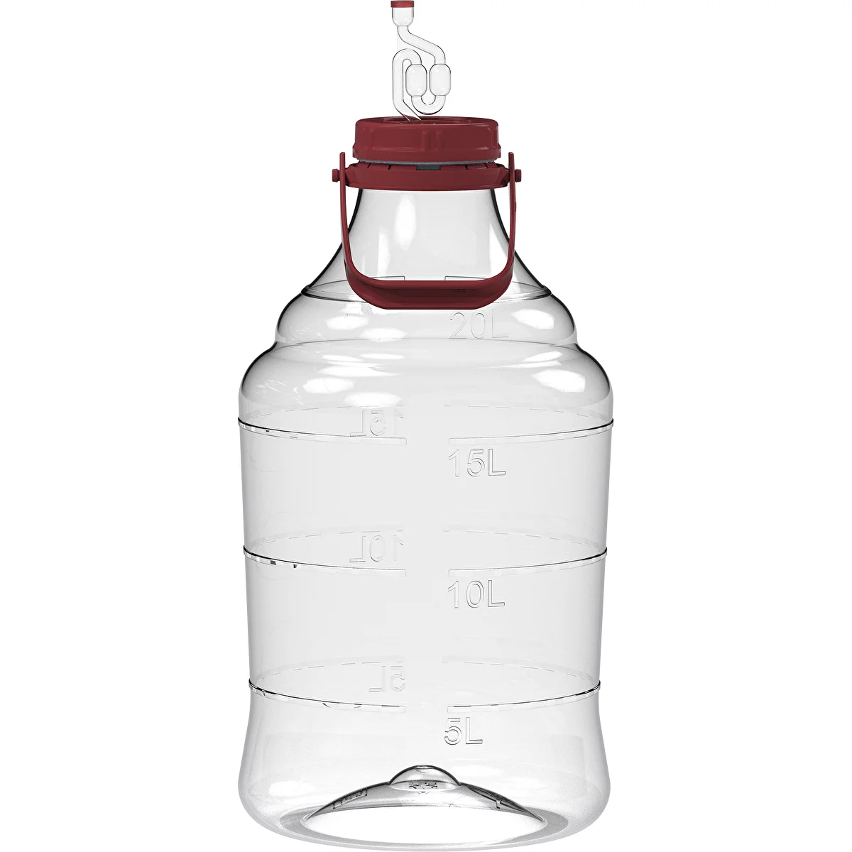 Balon do wina lekki, nietłukący z uchwytem, 20 L