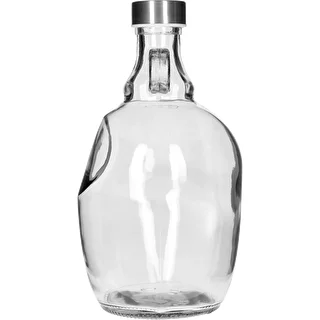 Gąsior Dama 1,5 L, z metalową zakrętką fi 43 mm i uchwytem – zdjęcie 2