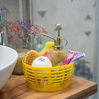 Koszyk plastikowy do Dam 5L, żółty – zdjęcie 9
