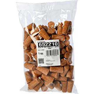 Korek nat. stożk. fi16/21mm - aglomer. - 100szt. – zdjęcie 3
