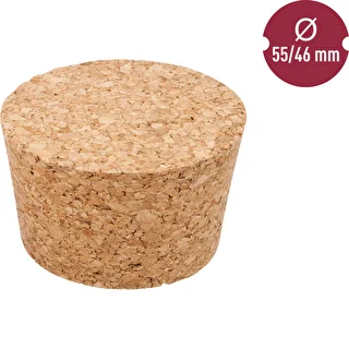 Korek z korka 55/46mm – zdjęcie 2