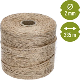 Sznurek jutowy 2 mm/235 m/500 g – zdjęcie 4