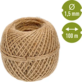 Sznurek jutowy 1,5 mm/100 m/100 g – zdjęcie 4