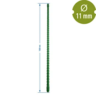 Tyczka stalowa powlekana PE 1,5 m x 11 mm – zdjęcie 2