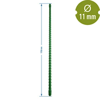 Tyczka stalowa powlekana PE 1,75 m x 11 mm – zdjęcie 2