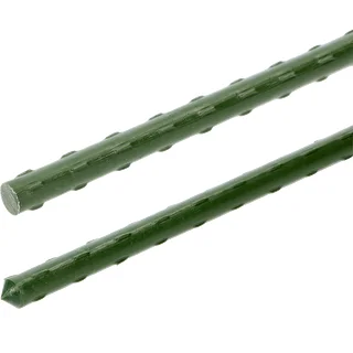 Tyczki ogrodowe Bioogród – stalowe powlekane, 0,75 m, fi 8 mm, 10 szt. – zdjęcie 2