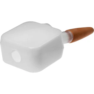 Nawadniacz do roślin - tabliczka biała z ceramiczną nóżką, 200 ml – zdjęcie 4