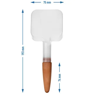 Nawadniacz do roślin - tabliczka biała z ceramiczną nóżką, 200 ml – zdjęcie 5