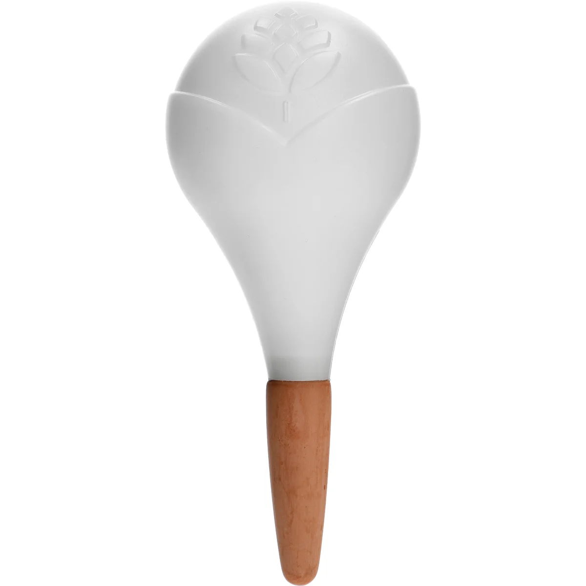Kula nawadniająca do roślin, biała matowa z ceramiczną nóżką, 400ml