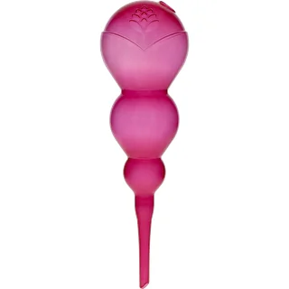 Kula nawadniająca potrójna (trzykomorowa), przezroczysta różowa, 600 ml – zdjęcie 1