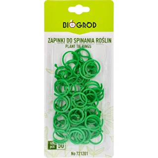Zapinki plastikowe do spinania roślin, mix 50 szt. – zdjęcie 3