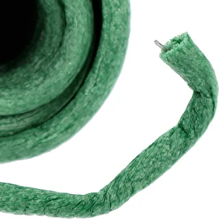 Drut ogrodniczy powlekany gąbką, zielony, 10 m, fi 10mm – zdjęcie 3