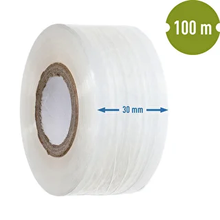 Taśma ogrodnicza do szczepienia, przezroczysta,100 m x 3 cm – zdjęcie 3