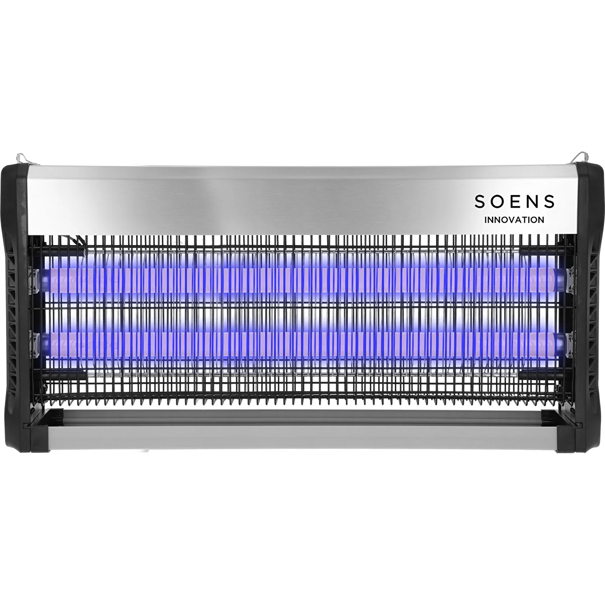 Lampa owadobójcza UVA 40 W, srebrna
