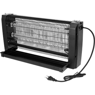 Lampa owadobójcza UVA 20 W, czarna – zdjęcie 2