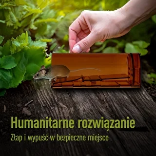 Pułapka na myszy – żywołapka, transparentna, 2 szt. – zdjęcie 7