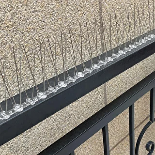 Kolce na ptaki, na plastikowej listwie, 10 szt. – zdjęcie 13
