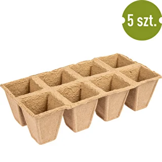 Doniczki papierowe 6 x 6 x 6, zestaw 5 szt. – zdjęcie 3