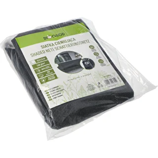 Siatka cieniująca (80%, 140 g/m2) 0,9x5 m, grafitowa – zdjęcie 2