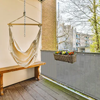 Siatka cieniująca (80%, 140 g/m2) 0,9x5 m, grafitowa – zdjęcie 9
