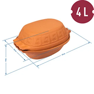 Garnek rzymski 4L – zdjęcie 4