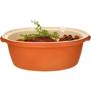 Garnek rzymski szkliwiony 4,5 L (meandry) – zdjęcie 12