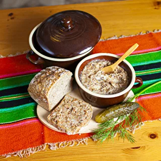 Kamionka - garnek 0,5 L na smalec bez pokrywki – zdjęcie 3