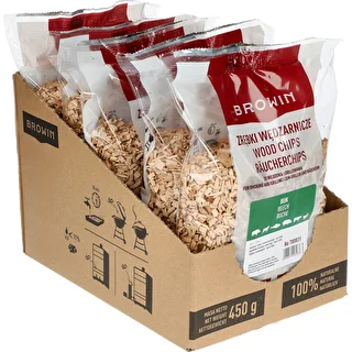 Zrębki wędzarnicze (100% Buk) kl 2 - 450g X5