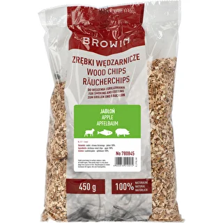 Zrębki do wędzenia/grillowania, jabłoń, 450 g, kl.2