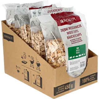 Zrębki do wędzenia/grillowania, buk, 450 g, kl.10 – zdjęcie 2