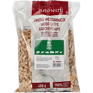 Zrębki do wędzenia/grillowania, buk, 450 g, kl.10