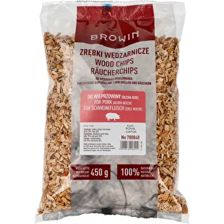 Zrębki do wędzenia/grillowania mix olcha + buk, 450 g, kl. 8