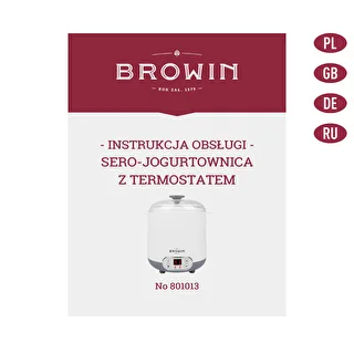 Sero-jogurtownica z termostatem 1,5 L – zdjęcie 8