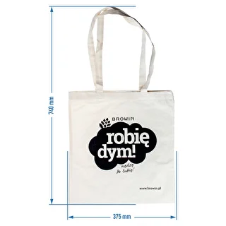 Torba bawełniana - robię dym – zdjęcie 2