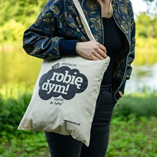 Torba bawełniana - robię dym – zdjęcie 3