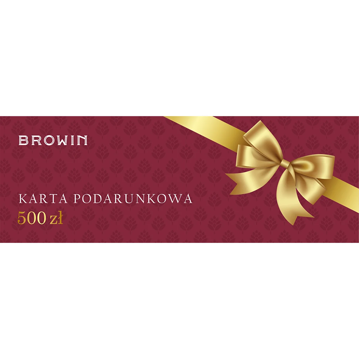 Karta podarunkowa o wartości 500 zł