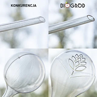 Kule nawadniające do roślin, przezroczyste, 400 ml, 2 szt. – zdjęcie 14