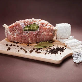 Siatka wędliniarska o wymiarach 15 cm x 5 m, z wytrzymałością termiczną do 220°C – zdjęcie 10