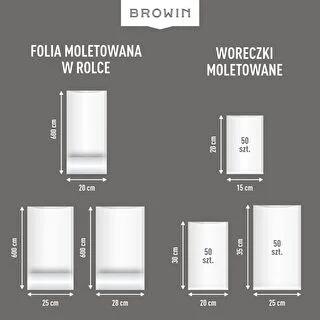Folia moletowana w rękawie – do zgrzewarki próżniowej, 28x600cm – zdjęcie 15