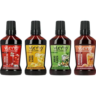 VLEYTO Brzoskwinia & Marakuja – esencja smakowa z naturalnymi aromatami, 250 ml – zdjęcie 10
